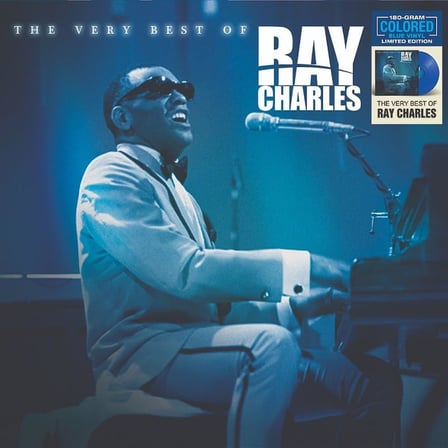 Ray Charles The Very Best of Plak 180 Gram Mavi Renkli Vinyl LP