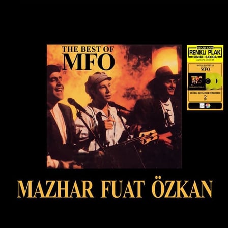Mazhar Fuat Özkan The Best of MFÖ Sarı Renkli Plak 2LP
