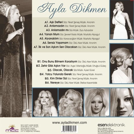 Ayla Dikmen Klasikler - Plak LP