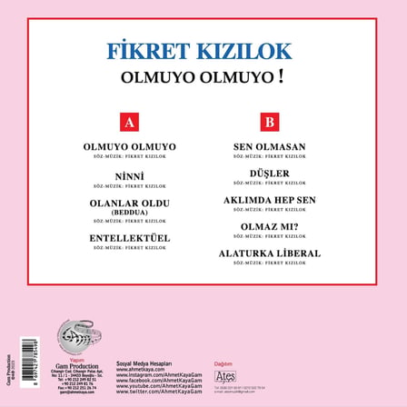 Fikret Kızılok Olmuyo Olmuyo - Plak LP