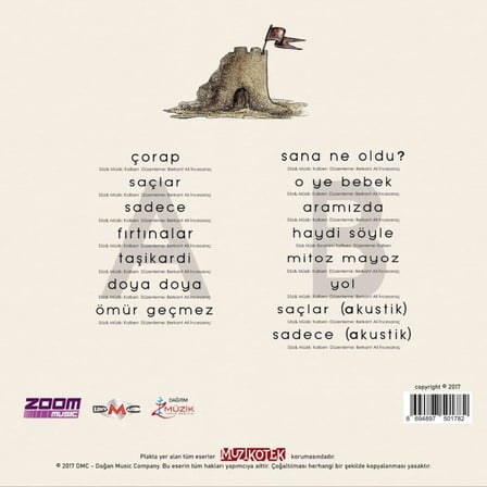 Kalben - Kalben Renkli Plak Kemik Beyazı LP, 180 Gram Vinil