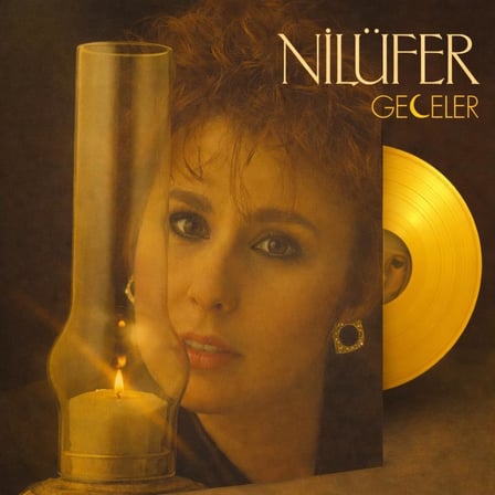 Nilüfer Geceler Sarı Renkli Plak, Avrupa Baskı, 180 Gram Vinil, 33 RPM, LP