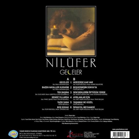 Nilüfer Geceler Sarı Renkli Plak, Avrupa Baskı, 180 Gram Vinil, 33 RPM, LP