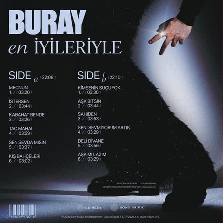 Buray En İyileriyle LP Plak