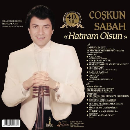 Coşkun Sabah Hatıram Olsun Plak 40. Yıl Özel Baskı, Stereo LP