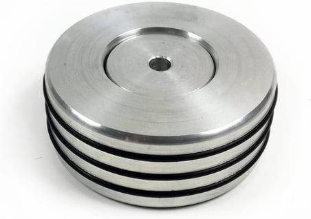 Plak Stabilizatörü + 7" Plak Adaptörü (Gümüş)