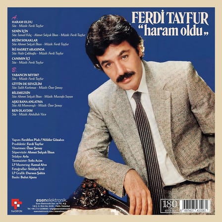 Ferdi Tayfur Haram Oldu Plak LP