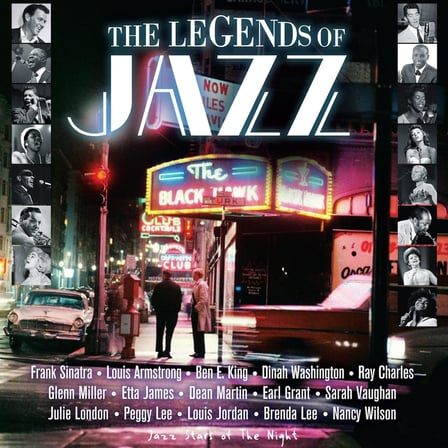 The Legends of Jazz - Jazz Stars of the Night Various Artist * Frank Sinatra * Louis Armstrong * Ben E. King * Dinah Washington * Ray Charles * Gleen Miller * Etta James * Dean Martin * Earl Grant *