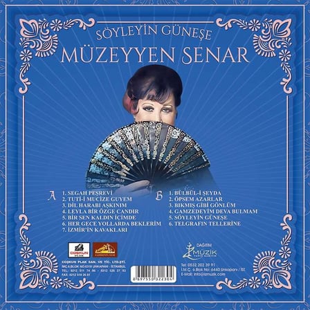 Müzeyyen Senar - Söyleyin Güneşe - Plak LP