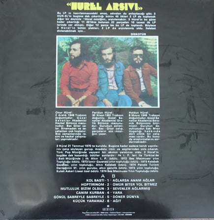 3 Hürel : Hürel Arşivi - Plak