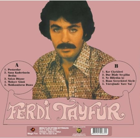 Ferdi Tayfur - Postacılar (plak) 33 Devir