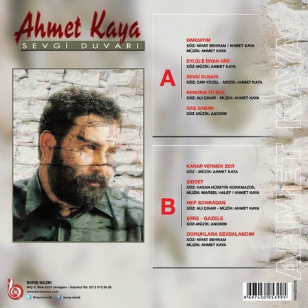 Ahmet Kaya - Sevgi Duvarı (Kırmızı Plak)