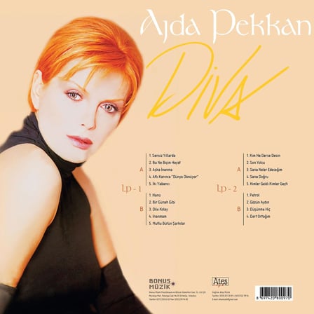 Ajda Pekkan Diva Plak 2LP