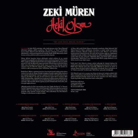 Zeki Müren Helal Olsun Renkli Plak LP