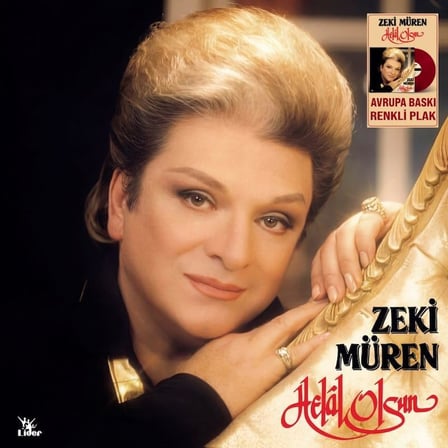 Zeki Müren Helal Olsun Renkli Plak LP