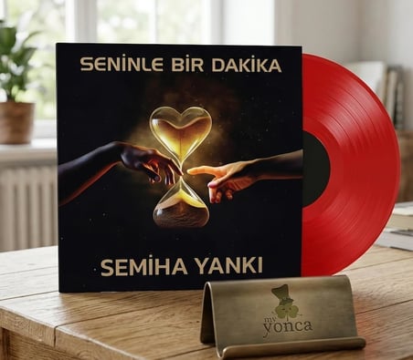 Semiha Yankı Seninle Bir Dakika Renkli Plak LP