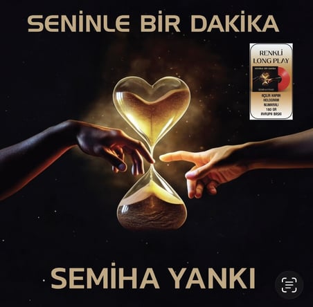 Semiha Yankı Seninle Bir Dakika Renkli Plak LP