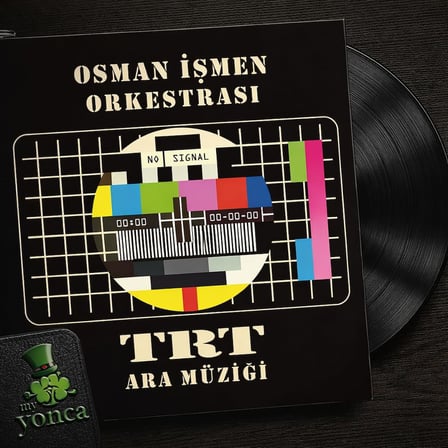 Osman İşmen Orkestrası TRT Ara Müziği Plak 24 Parçalı Türk Halk Müziği Koleksiyonu, LP