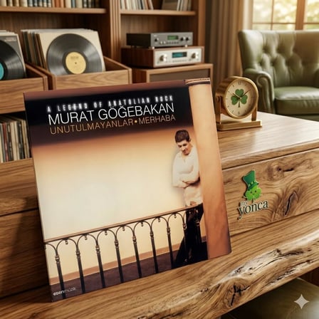 Murat Göğebakan Unutulmayanlar Merhaba Plak, 180 Gram Stereo LP, Anadolu Rock Efsanesi
