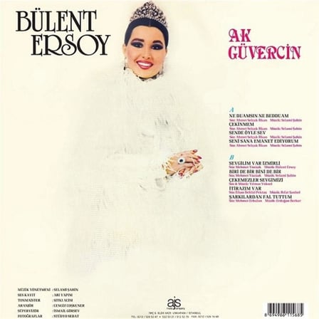 Bülent Ersoy - Ak Güvercin (Plak) 33 Devir