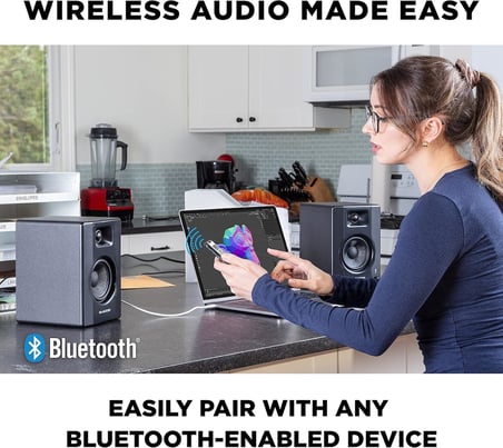 BX3BT 3.5" Bluetooth Stüdyo Monitör Çifti