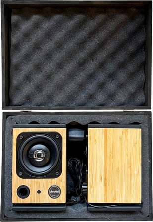 Desktop Bambu Hi-Fi 100W Stereo Hoparlör