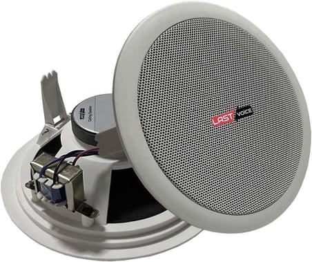 Lastvoice Tvx-5T Trafolu Alçıpan Tavan Hoparlörü 13 cm 15 Watt (Adet)