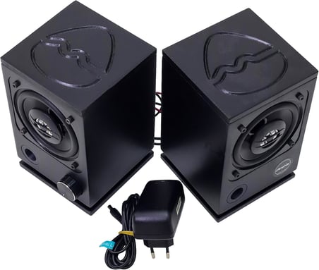 Desktop Siyah Hi-Fi 100W Stereo Hoparlör