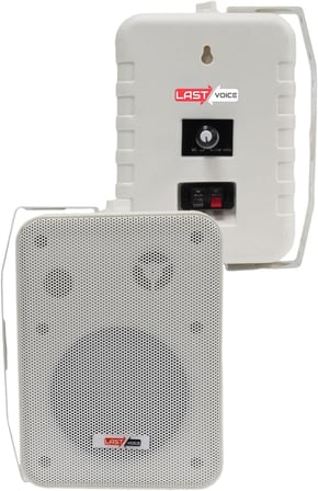 Lastvoice Cami ve Okul İçin Ekonomik Duvar Hoparlörü 120 Watt 4 iNÇ 100V/8 Ohm (St-40TW)