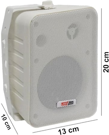 Lastvoice Cami ve Okul İçin Ekonomik Duvar Hoparlörü 120 Watt 4 iNÇ 100V/8 Ohm (St-40TW)