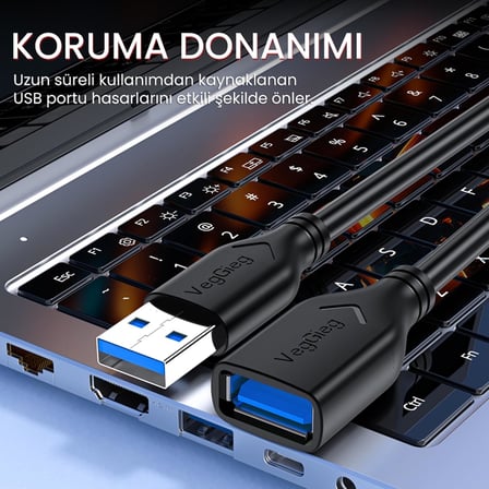 USB 3.0 Uzatma Kablosu 2 Metre