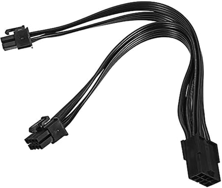 4984 PCI-E 8 Pin Ekran Kartı Express Power Güç Çoklayıcı Y Kablosu