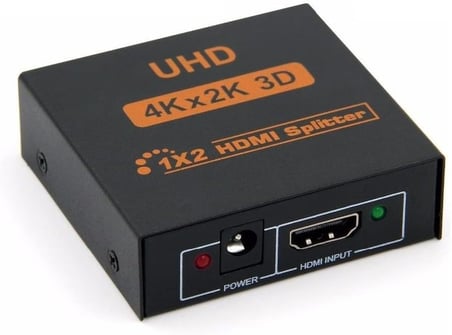 2 Port Uhd 4k Hdmi Switch Ekran Monitör Splitter Çoklayıcı Çoğaltıcı