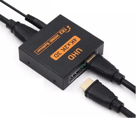 2 Port Uhd 4k Hdmi Switch Ekran Monitör Splitter Çoklayıcı Çoğaltıcı
