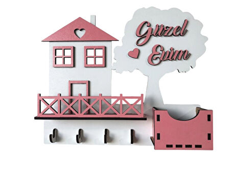 "Güzel Evim" Anahtar askılığı