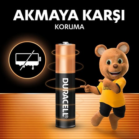 BASIC AAA Alkalin İnce Kalem Pil (10'lu Paket) – 1,5V