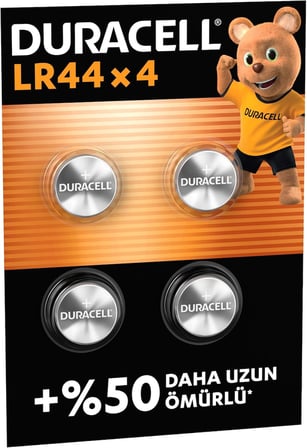 LR44 Alkalin Özel Pil (4'li paket) 1,5V (A76)