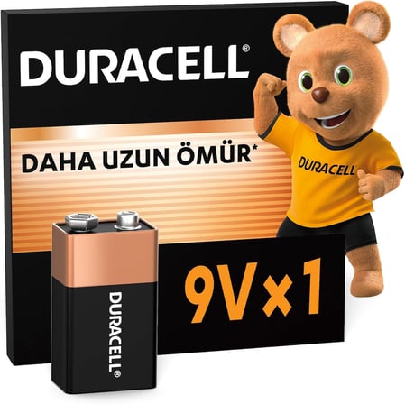 BASIC Alkalin 9V Pil (1'li Paket)