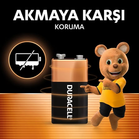 BASIC Alkalin 9V Pil (1'li Paket)