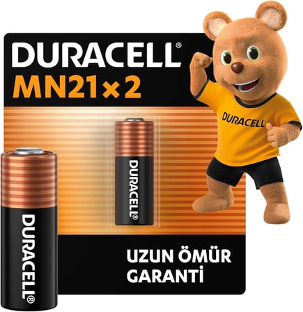 MN21 Özel Alkalin Pil (2’li Paket) 12V, A23/8LR932