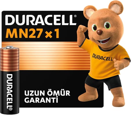 MN27 Özel Alkalin Pil (1'li Paket) 12V, A27/L828