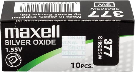Sılver Oxide 377 SR626SW Pil 10'lu Paket