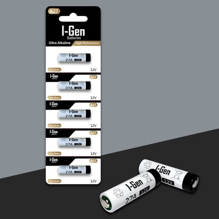 27A Pil 5'li Paket 12V MN27 (27A / A27 / L828)