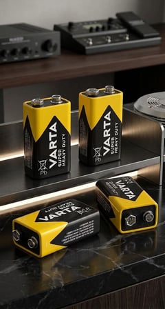VARTA SUPER HEAVY DUTY 9V PİL - 4'LÜ EKONOMİK PAKET
