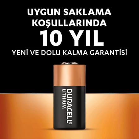 CR2 Yüksek Güçlü Lityum Pil (2'li Paket) 3V (CR15H270)