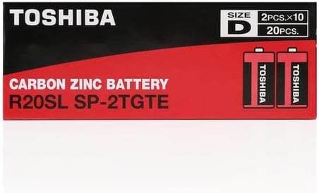 R20SL D BÜYÜK BOY PİL, 2'li