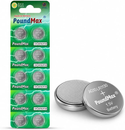 10 X AG10, LR54,1,5V Alkalin Düğme Pil