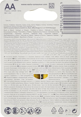 SUPER HEAVY DUTY 4 AA Çinko Karbon Pil