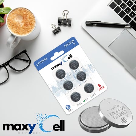 2450 CR2450 Lityum Para Hücresi Pil 3V Yüksek Kapasiteli Uzun Ömürlü Güvenilir Güç Saatler, Anahtarlıklar, Fitness Takipçileri, Tıbbi Cihazlar, Termometreler, Sızdırmaz Tasarım DL2450 (6'lı