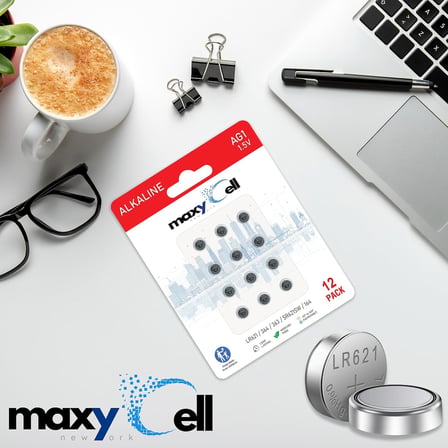 AG1 LR621 Alkalin Düğme Pil 1,5V; Saatler, Oyuncaklar, Araç Kumandaları, İşitme Cihazları ve Elektronik Cihazlar için Uzun Ömürlü – Sızdırmaz (SR621, 164, 364, GP164 ile Uyumlu) 12'li Paket
